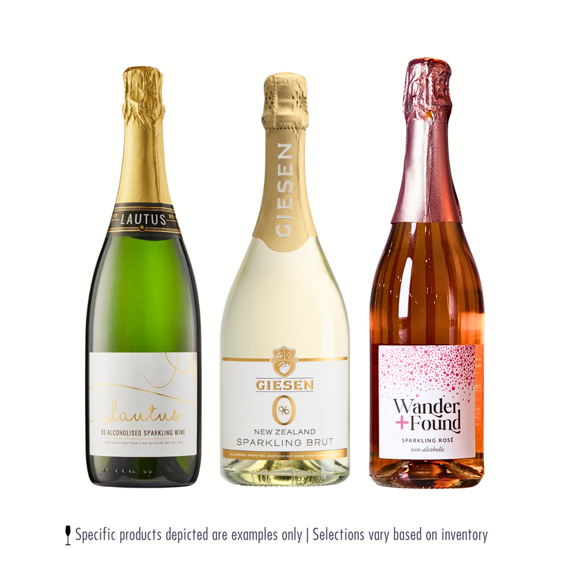 Better Non-Alcoholic Sparkling Wines | 3-bottle Collection