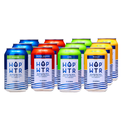 HOP WTR Alcohol-Free Variety Pack | 12oz 12 Pack