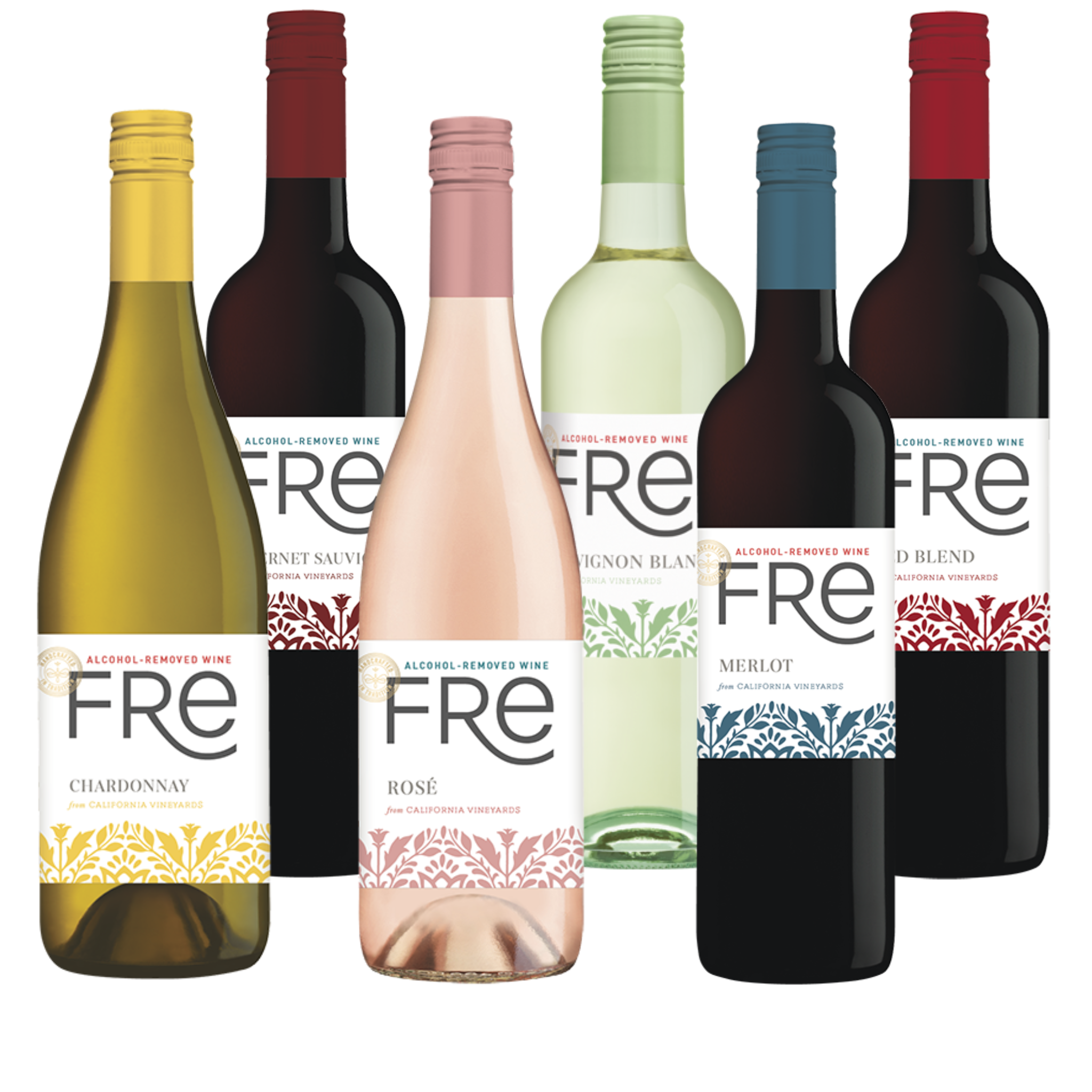 Fre Non-Alcoholic Wine Sampler Case | 6 Bottles – Better Rhodes