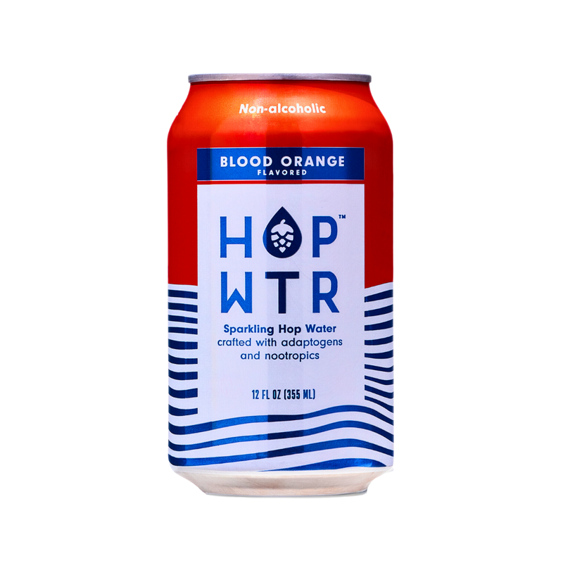 HOP WTR Alcohol-Free Blood Orange | 12oz 6 pack