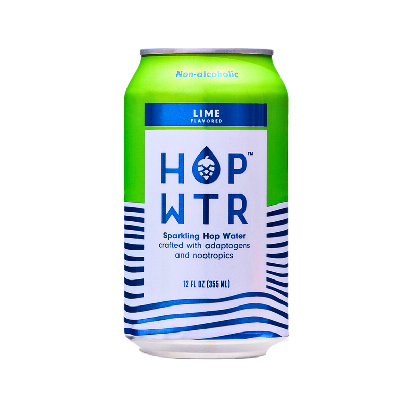 HOP WTR Alcohol-Free Lime | 12oz 6 pack