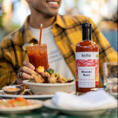 Hella Non-Alcoholic Nashville Hot Bloody Mary Mixer | 750ml