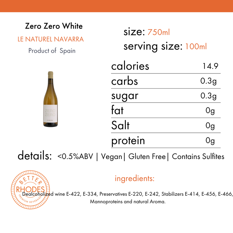 Le Naturel Non-Alcoholic White | 750ml