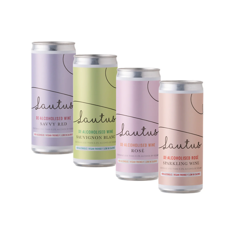 Lautus Wines Non-Alcoholic Sparkling Mixed Pack Cans