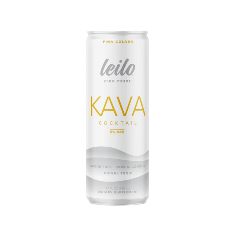 Leilo Lite Pina Colada Kava Social Tonic | 12-pack