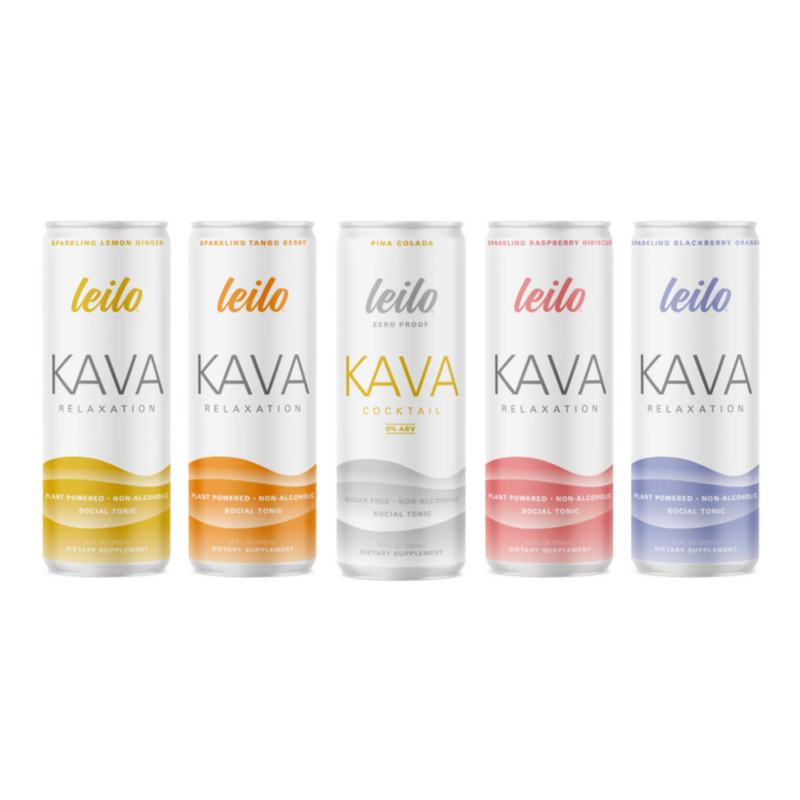 Leilo Kava Social Tonics Sampler | 6-pack