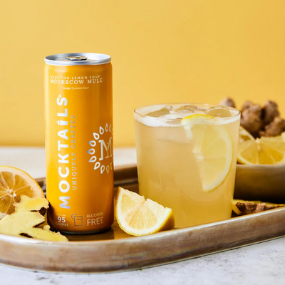 Mocktails Alcohol-Free Scottish Lemonade Moscow Mule Nitro | 4 pack