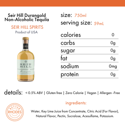 Seir Hill Durangold Non-Alcoholic Tequila Alternative