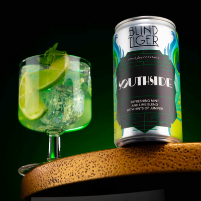 Southside Mojito Non-Alcoholic Cocktail by Blind Tiger | 4-pack