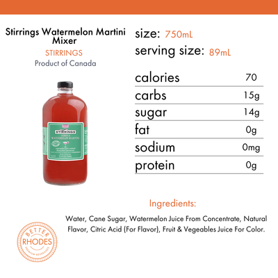 Stirrings Watermelon Martini Mixer