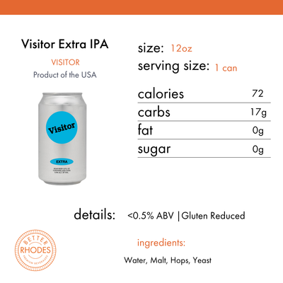 Visitor Non-Alcoholic Extra IPA | 6-pack