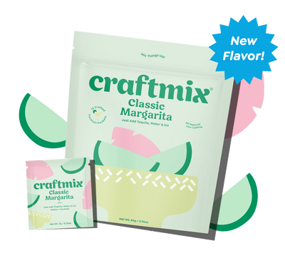 Craftmix Classic Margarita Cocktail Mix Packets | 12-pack