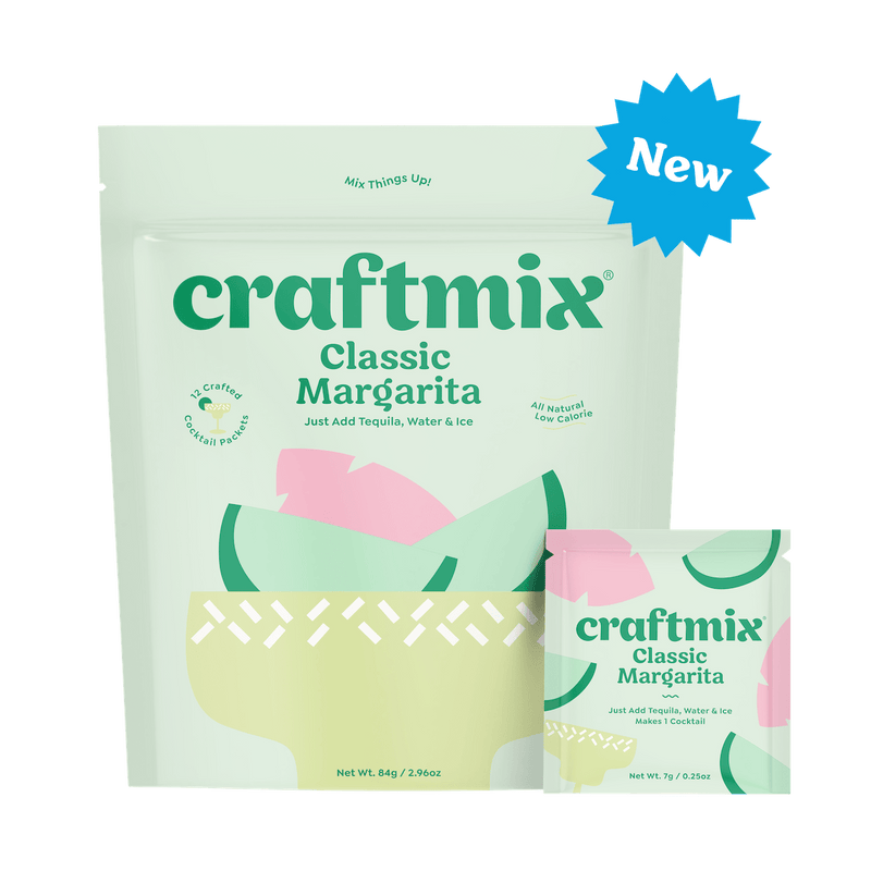 Craftmix Classic Margarita Cocktail Mix Packets | 12-pack