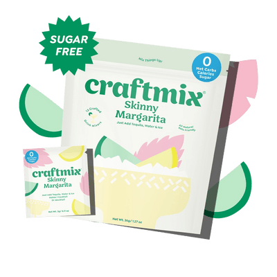 Craftmix Skinny Margarita Cocktail Mix Packets | 12-pack