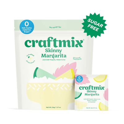 Craftmix Skinny Margarita Cocktail Mix Packets | 12-pack